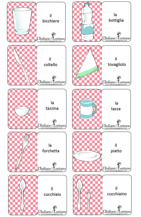 Tavola parole Flashcards 